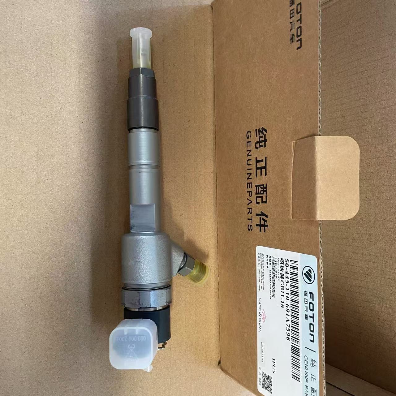 Product NameOriginal Foton 100% New Common Rail Injector Diesel Fuel Injector 0445110690 0445110691 for Cummins ISF 2.8 3.8ModelOriginal Foton 100% New Common R...